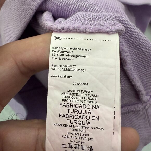 Mercedez Benz Hoodie Mens S Purple Larvender AMG Petronas Formula One Team F1 - Picture 4 of 10